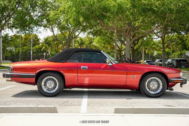 1993 Burgundy Jaguar XJS