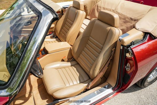 1993 Burgundy Jaguar XJS