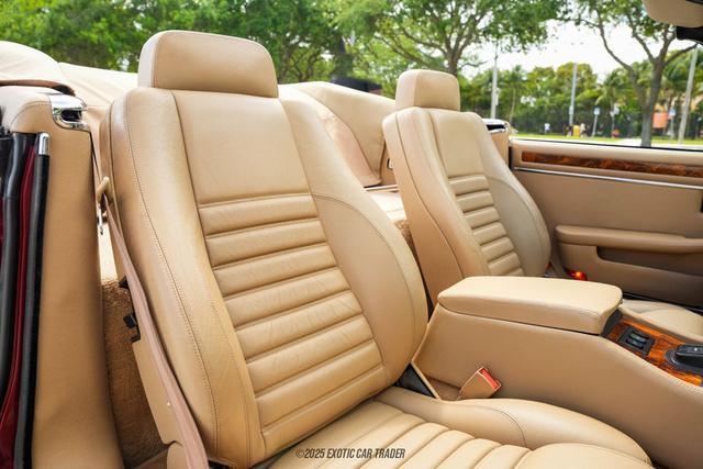 1993 Burgundy Jaguar XJS