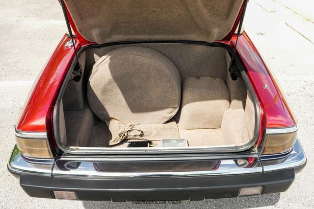 1993 Burgundy Jaguar XJS