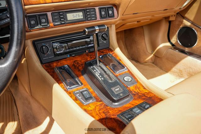 1993 Burgundy Jaguar XJS