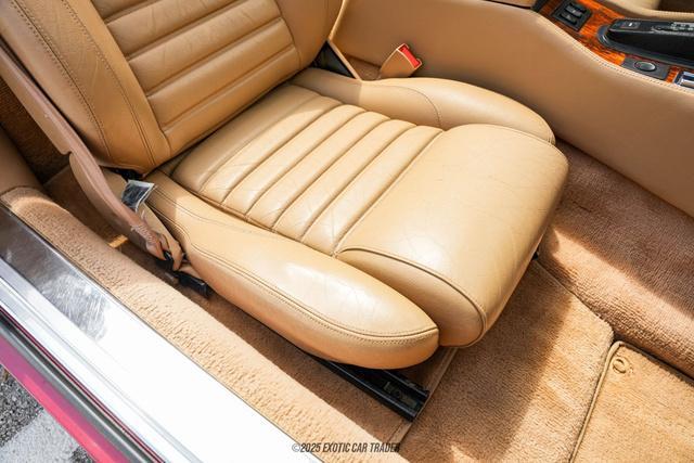 1993 Burgundy Jaguar XJS
