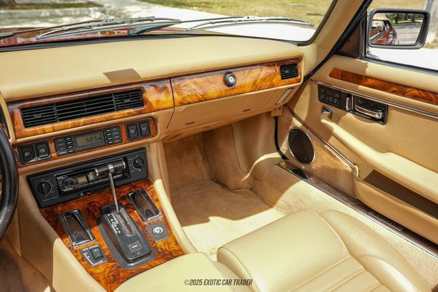 1993 Burgundy Jaguar XJS