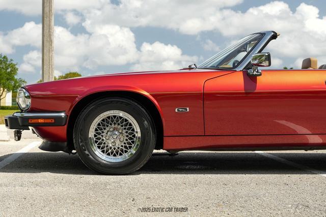 1993 Burgundy Jaguar XJS