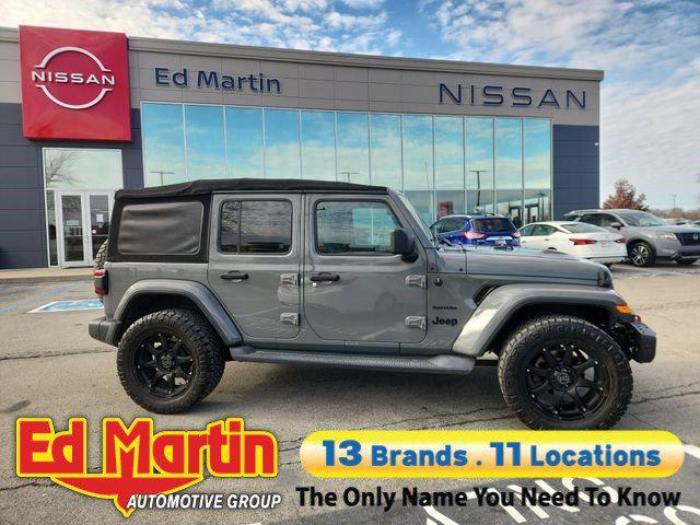 used 2018 Jeep Wrangler Unlimited car, priced at $18,554