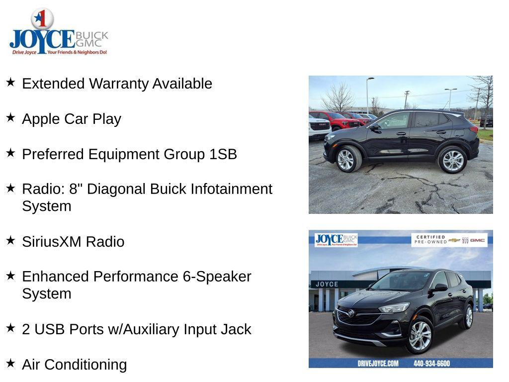 used 2023 Buick Encore GX car, priced at $18,498