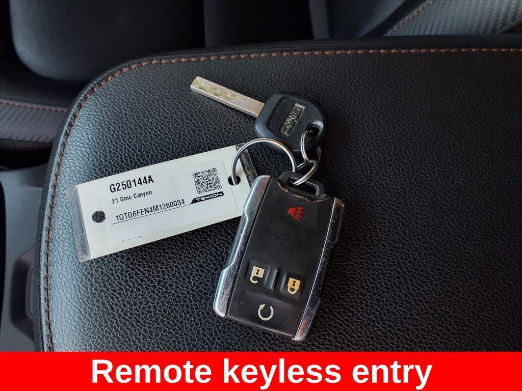 used 2021 GMC Canyon car, priced at $21,670