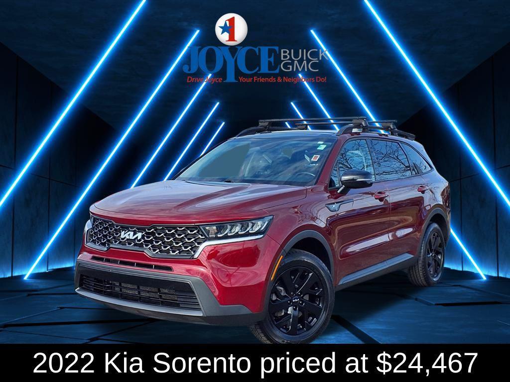 used 2022 Kia Sorento car, priced at $24,467