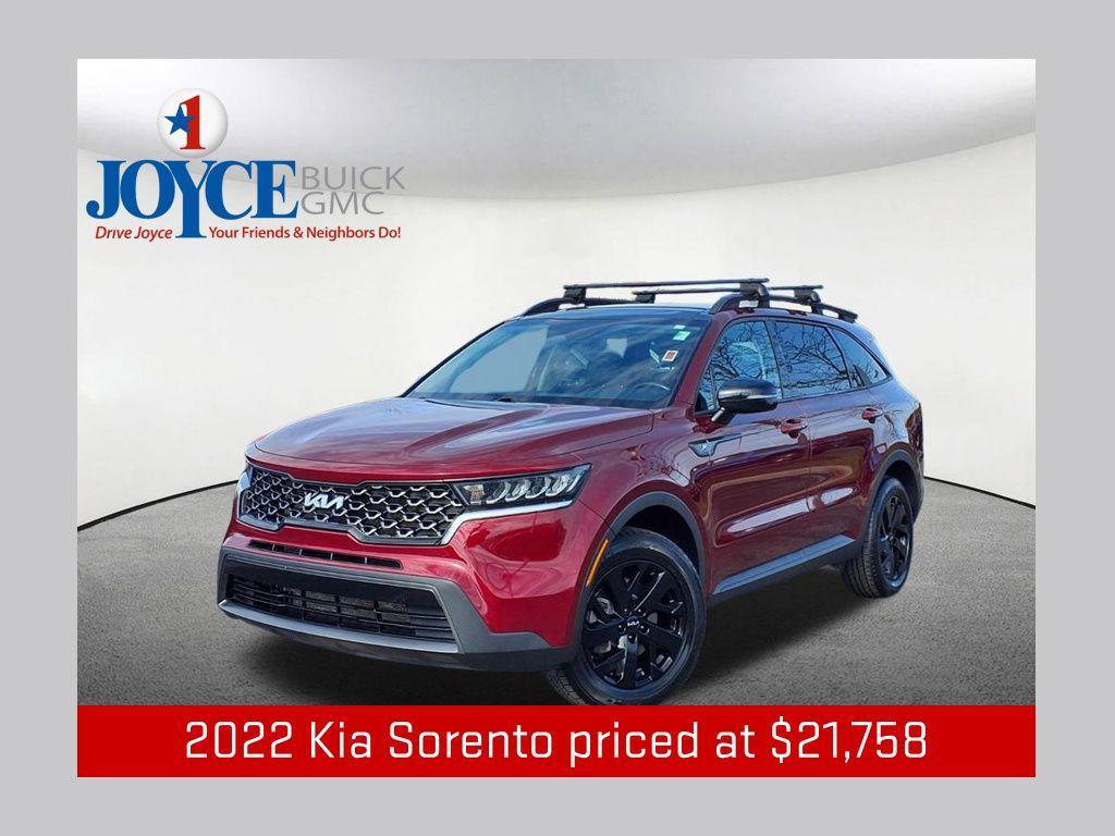 used 2022 Kia Sorento car, priced at $21,758
