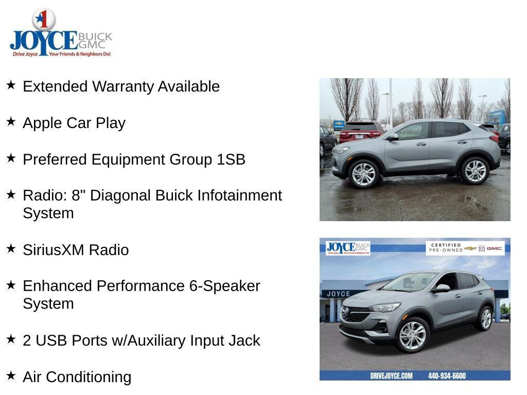 used 2023 Buick Encore GX car, priced at $20,534