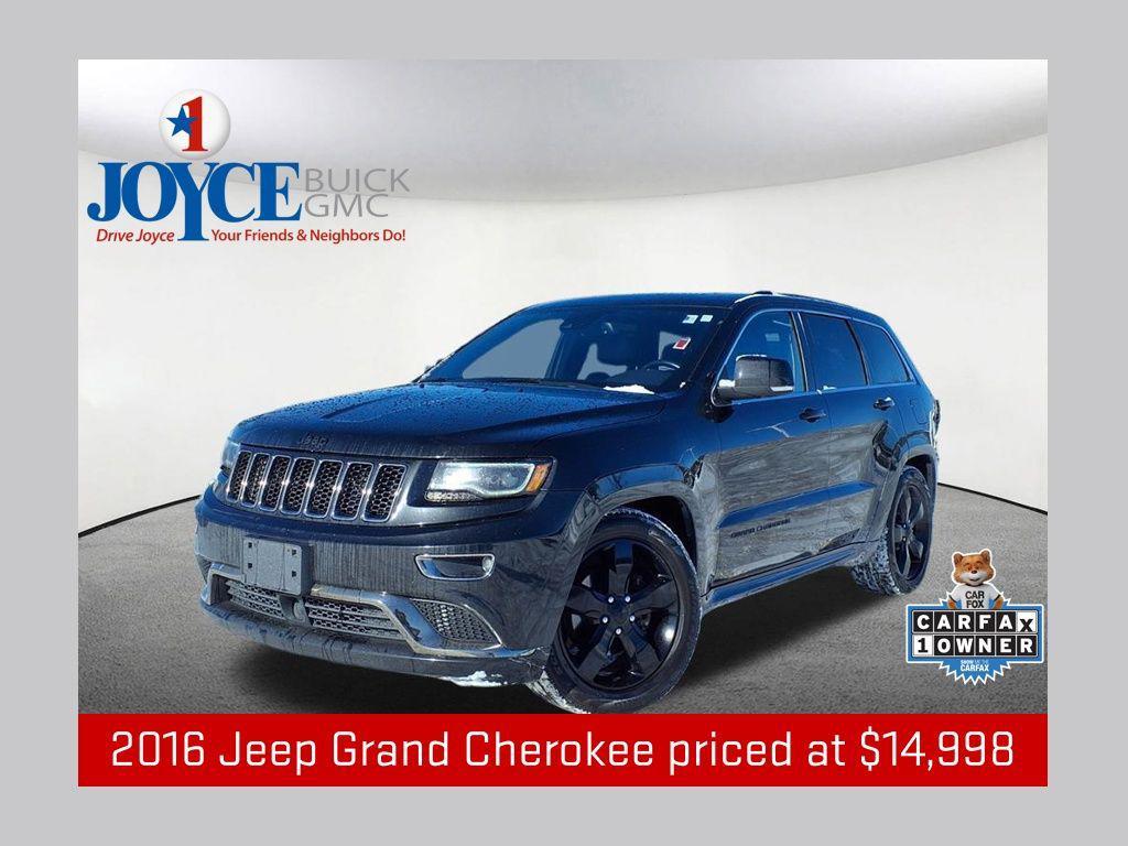 used 2016 Jeep Grand Cherokee car, priced at $14,998