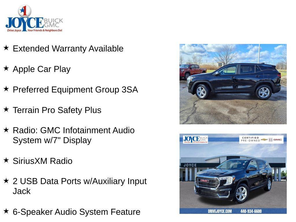 used 2023 GMC Terrain car, priced at $20,985