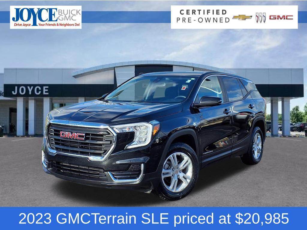 used 2023 GMC Terrain car, priced at $20,985