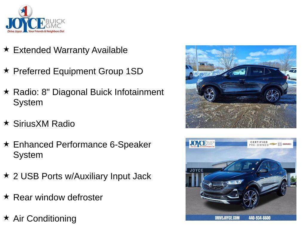 used 2023 Buick Encore GX car, priced at $19,482