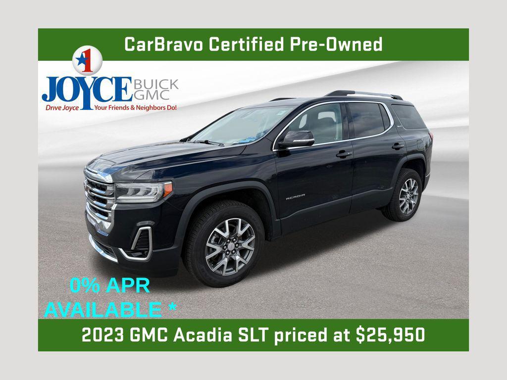 used 2023 GMC Acadia car, priced at $25,950