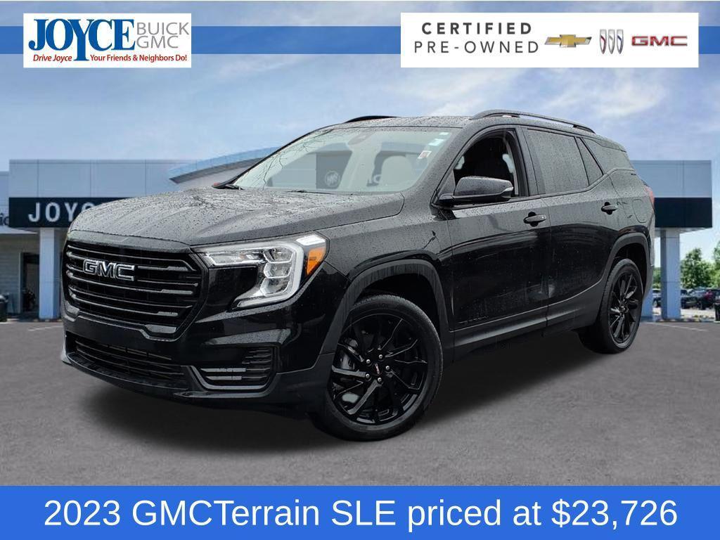 used 2023 GMC Terrain car, priced at $23,726