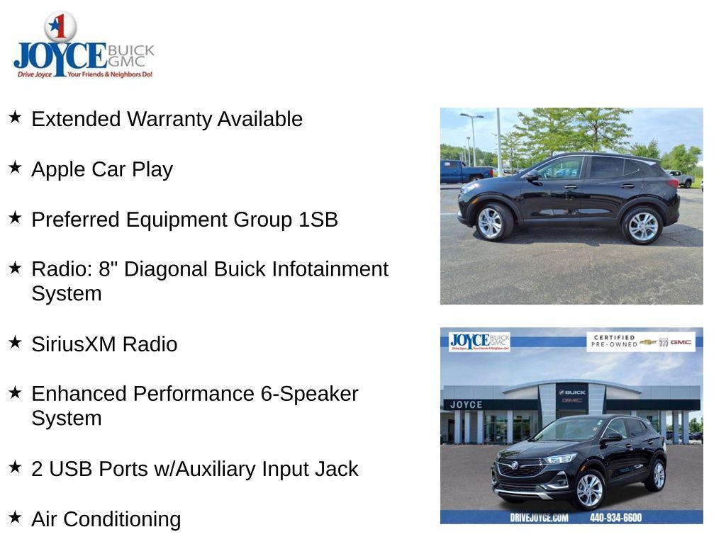 used 2023 Buick Encore GX car, priced at $19,498