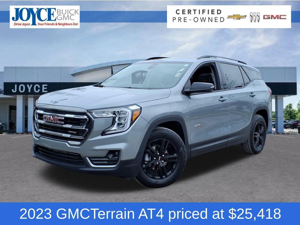 used 2023 GMC Terrain car, priced at $25,418