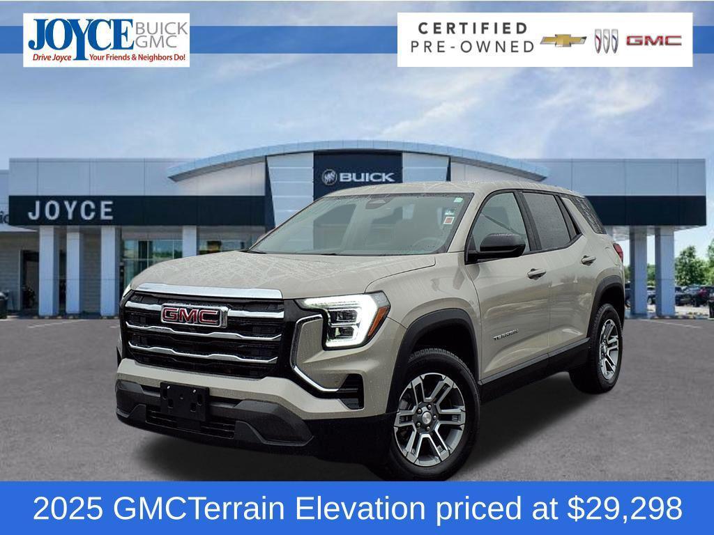 used 2025 GMC Terrain car, priced at $29,298