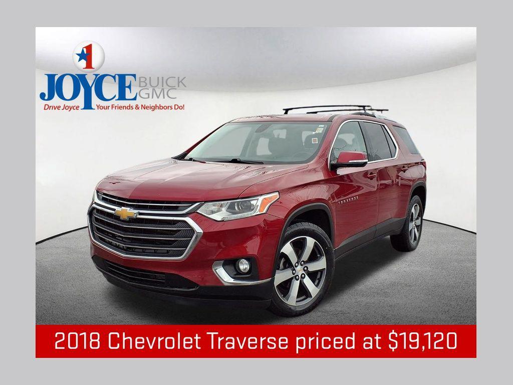 used 2018 Chevrolet Traverse car, priced at $19,120