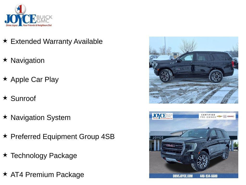 used 2023 GMC Yukon car, priced at $52,898