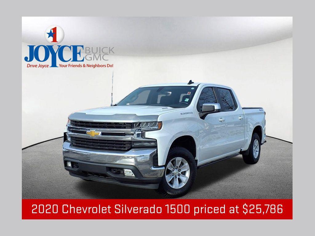 used 2020 Chevrolet Silverado 1500 car, priced at $25,786