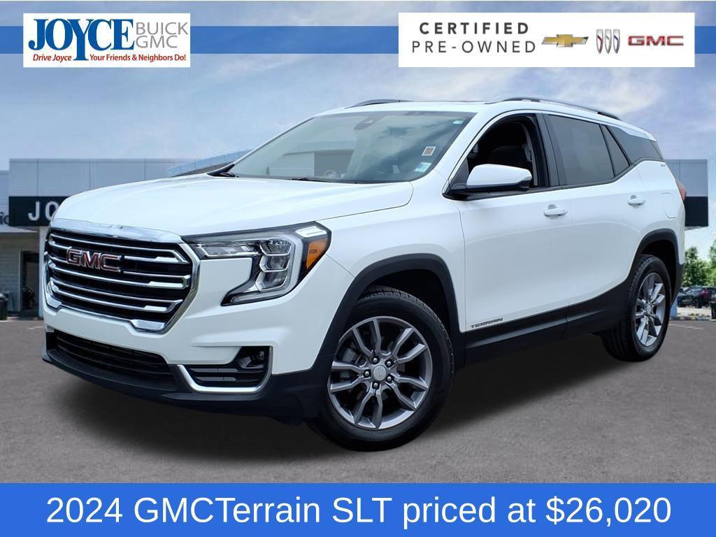 used 2024 GMC Terrain car, priced at $26,020