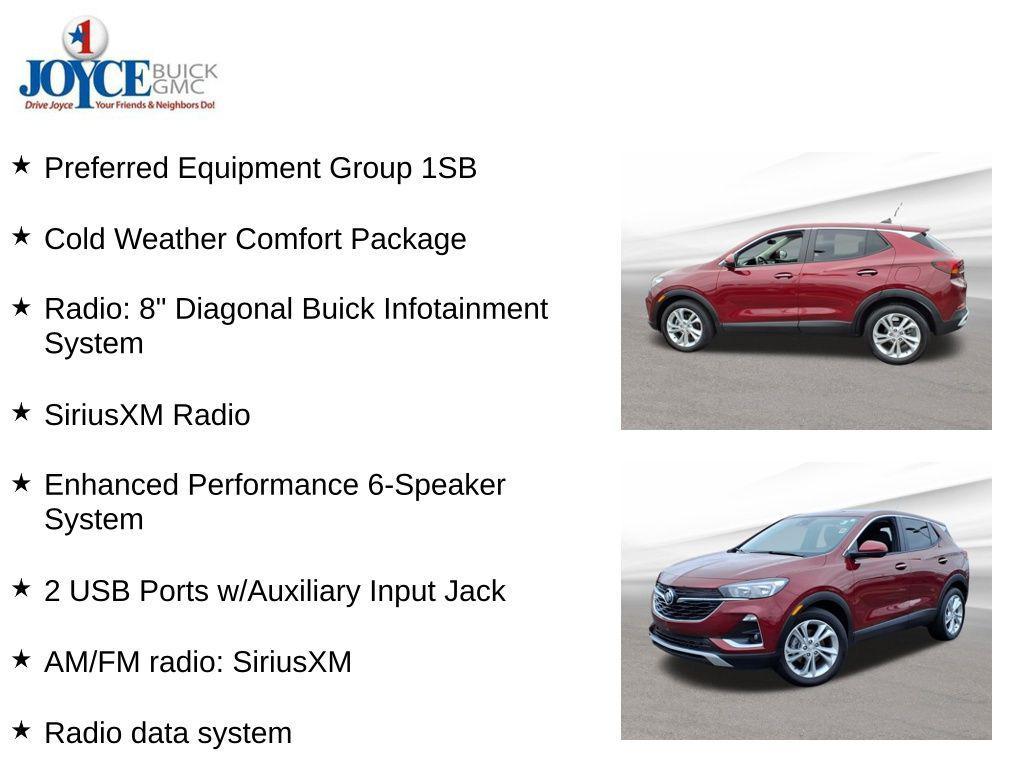 used 2023 Buick Encore GX car, priced at $19,325