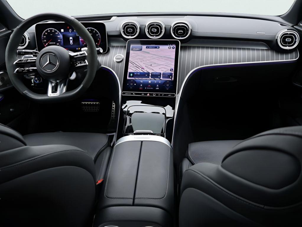 used 2024 Mercedes-Benz AMG C 43 car, priced at $61,375