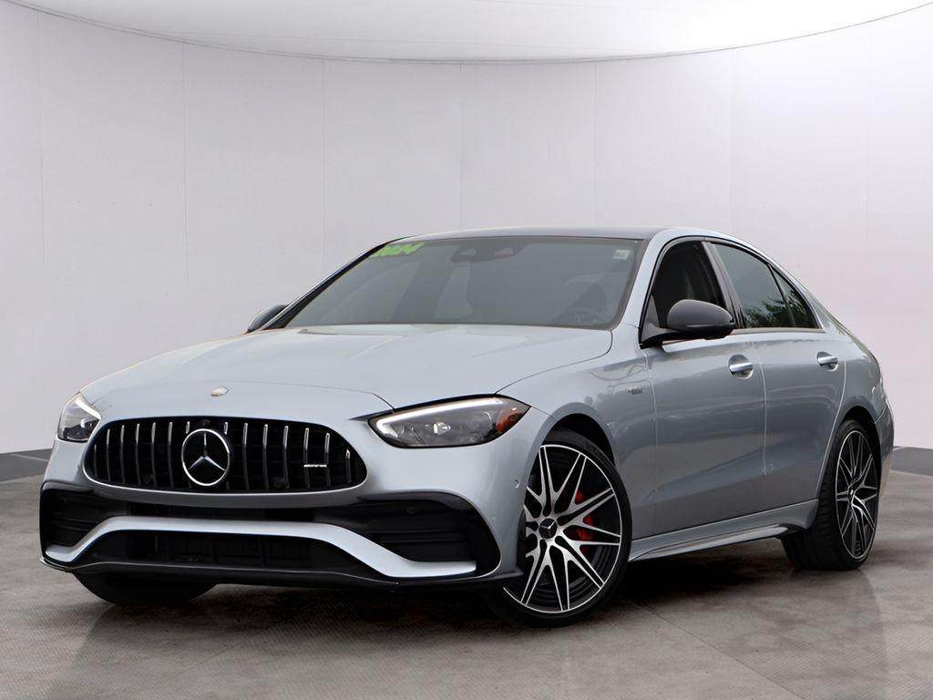 used 2024 Mercedes-Benz AMG C 43 car, priced at $61,375