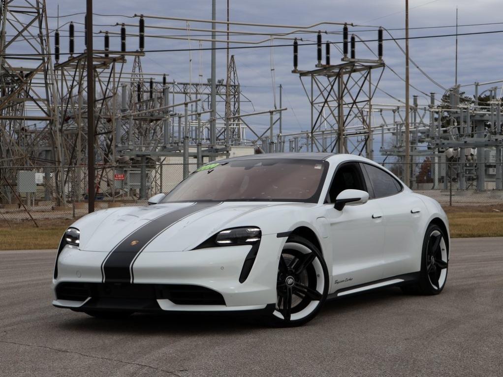 used 2020 Porsche Taycan car, priced at $67,777