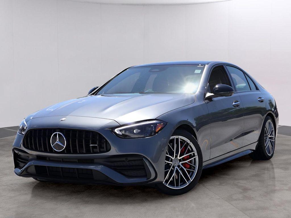 new 2025 Mercedes-Benz AMG C 43 car, priced at $76,180