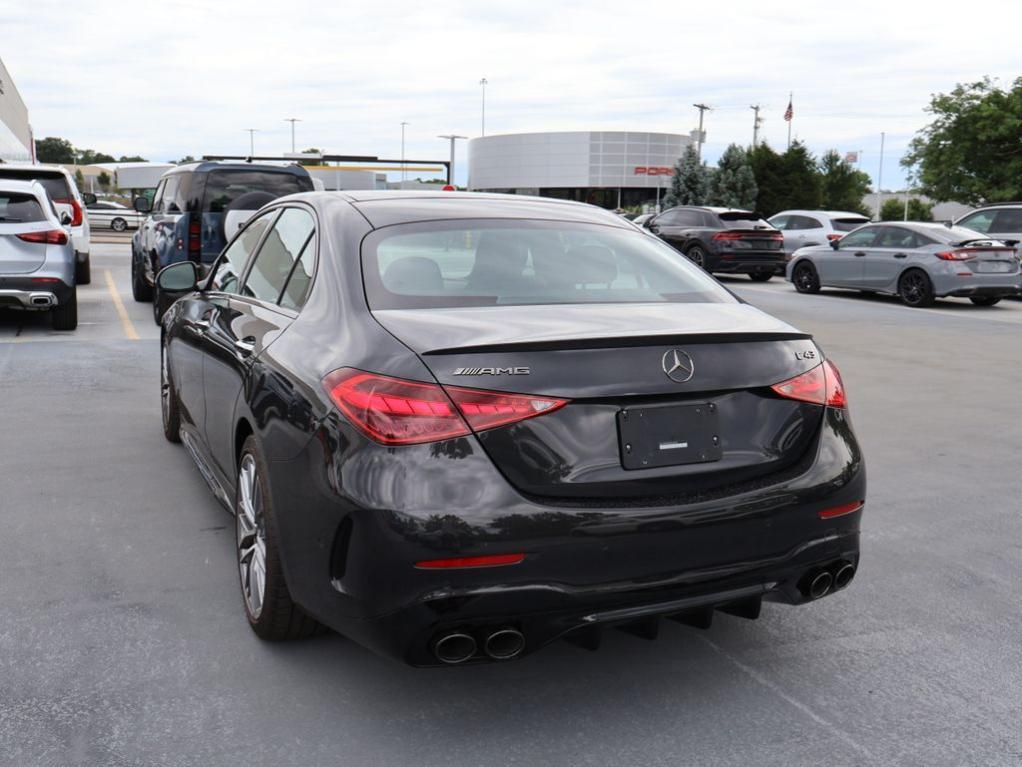 used 2025 Mercedes-Benz AMG C 43 car, priced at $65,111