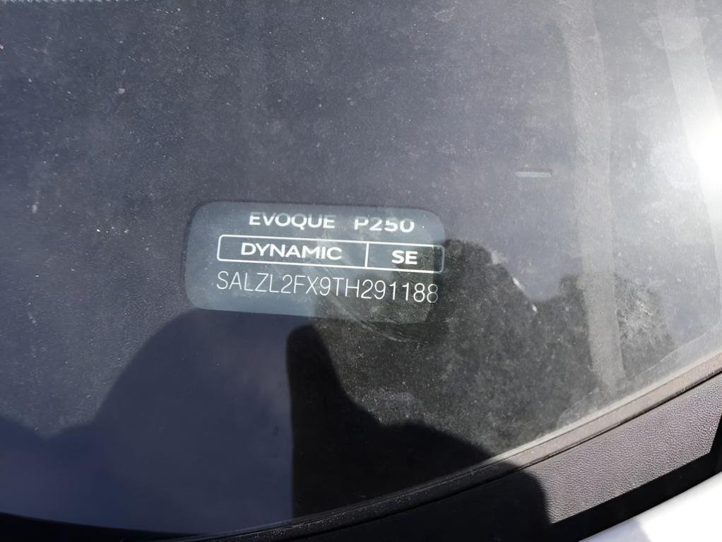 new 2026 Land Rover Range Rover Evoque car, priced at $65,050
