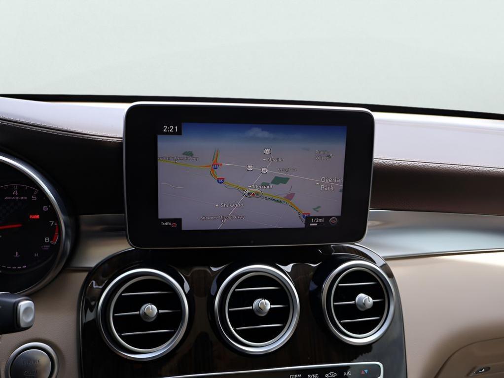 used 2018 Mercedes-Benz AMG GLC 43 car, priced at $27,928
