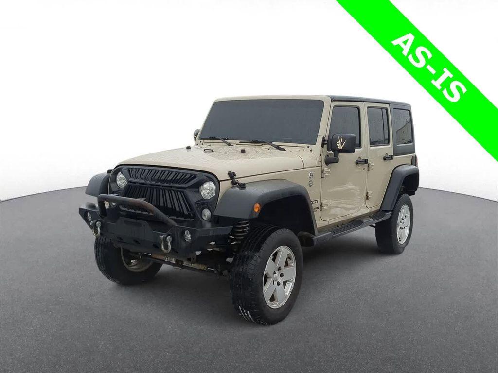 used 2017 Jeep Wrangler Unlimited car, priced at $9,425