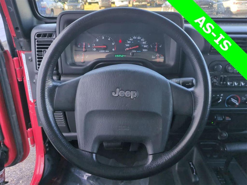 used 2004 Jeep Wrangler car, priced at $8,500
