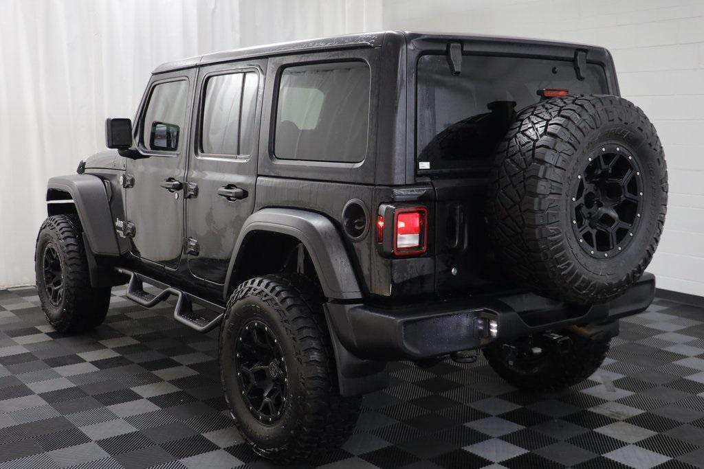 used 2020 Jeep Wrangler Unlimited car, priced at $23,871