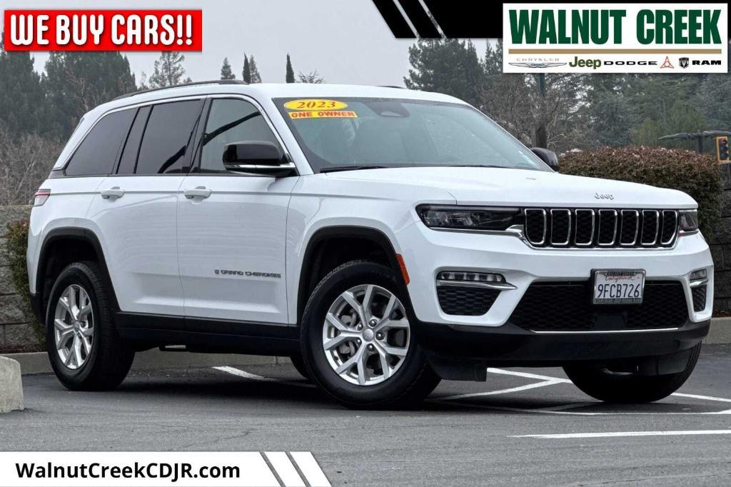 used 2023 Jeep Grand Cherokee car, priced at $31,800