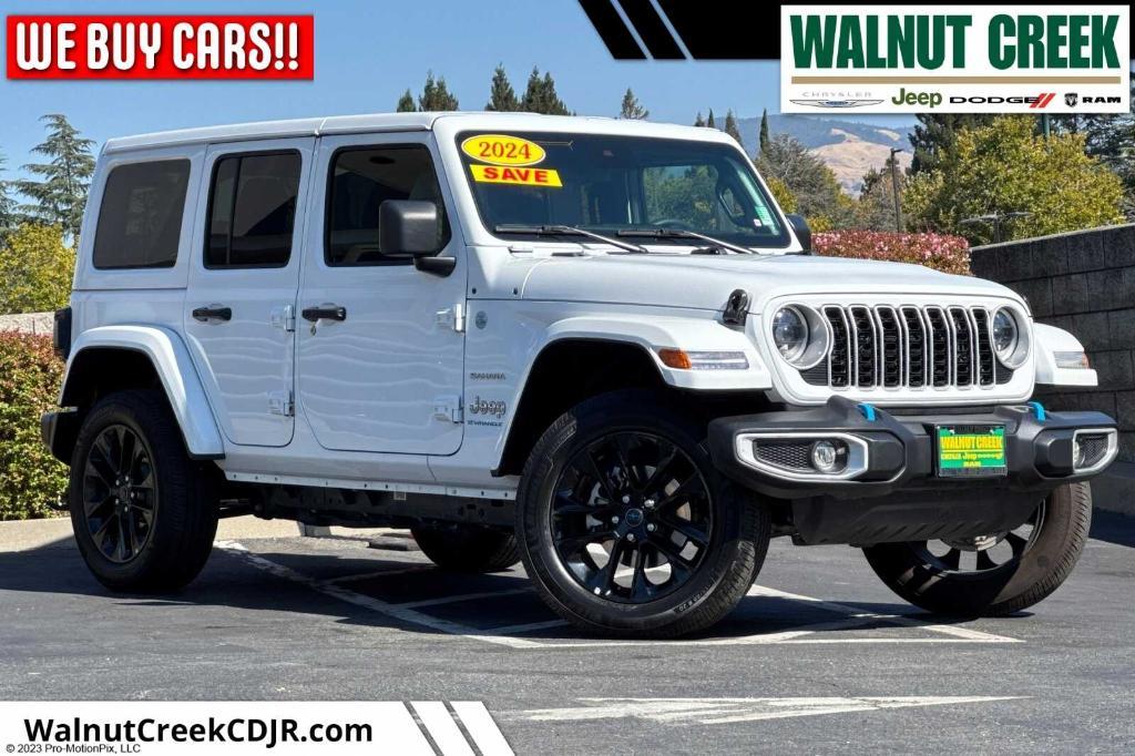 used 2024 Jeep Wrangler 4xe car, priced at $33,000