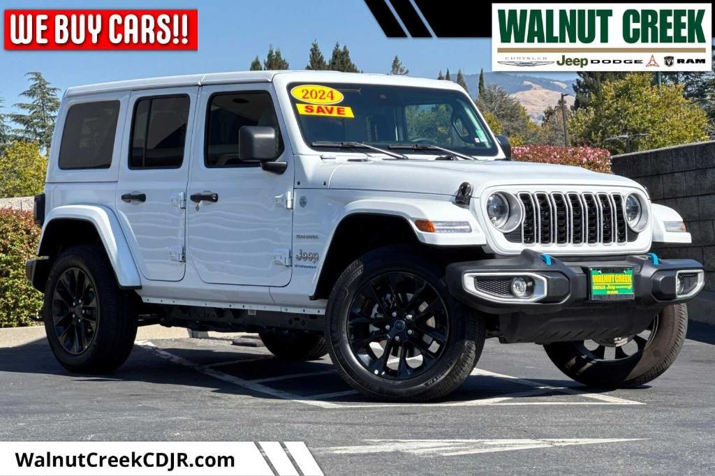 used 2024 Jeep Wrangler 4xe car, priced at $32,500