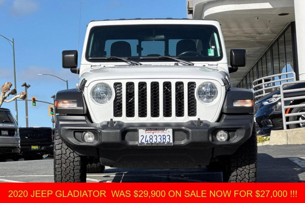 used 2020 Jeep Gladiator car, priced at $27,000