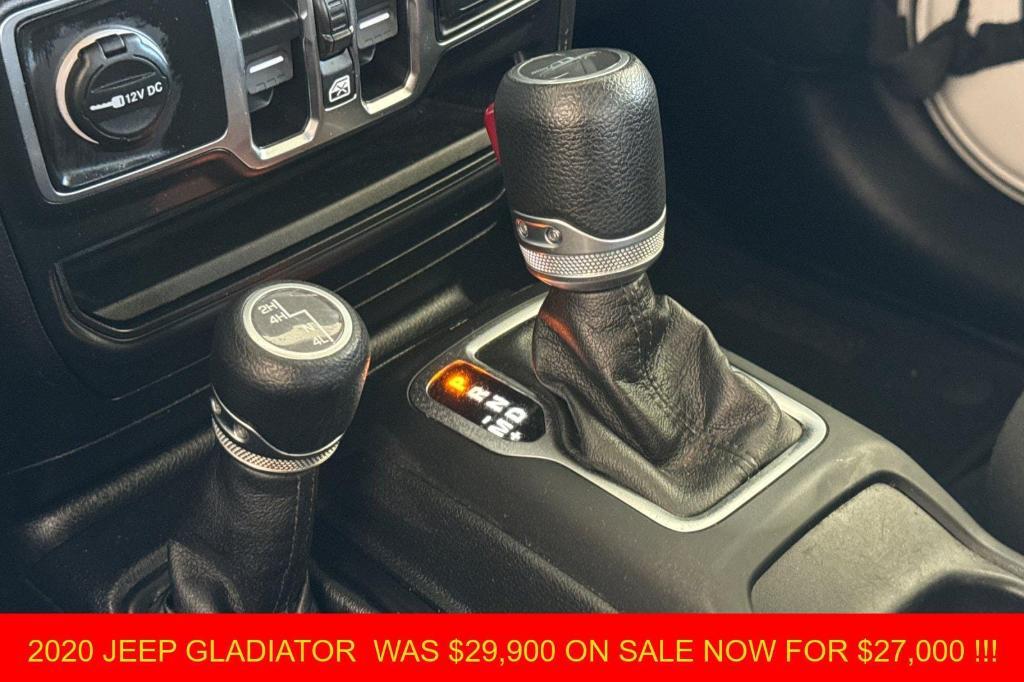 used 2020 Jeep Gladiator car, priced at $27,000