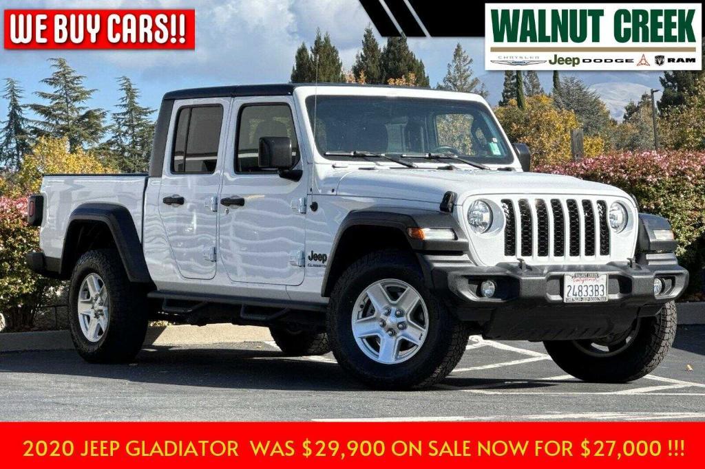used 2020 Jeep Gladiator car, priced at $27,000
