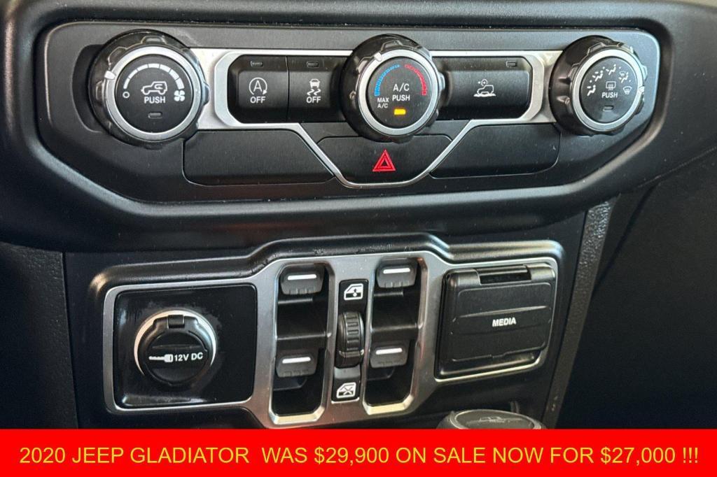 used 2020 Jeep Gladiator car, priced at $27,000