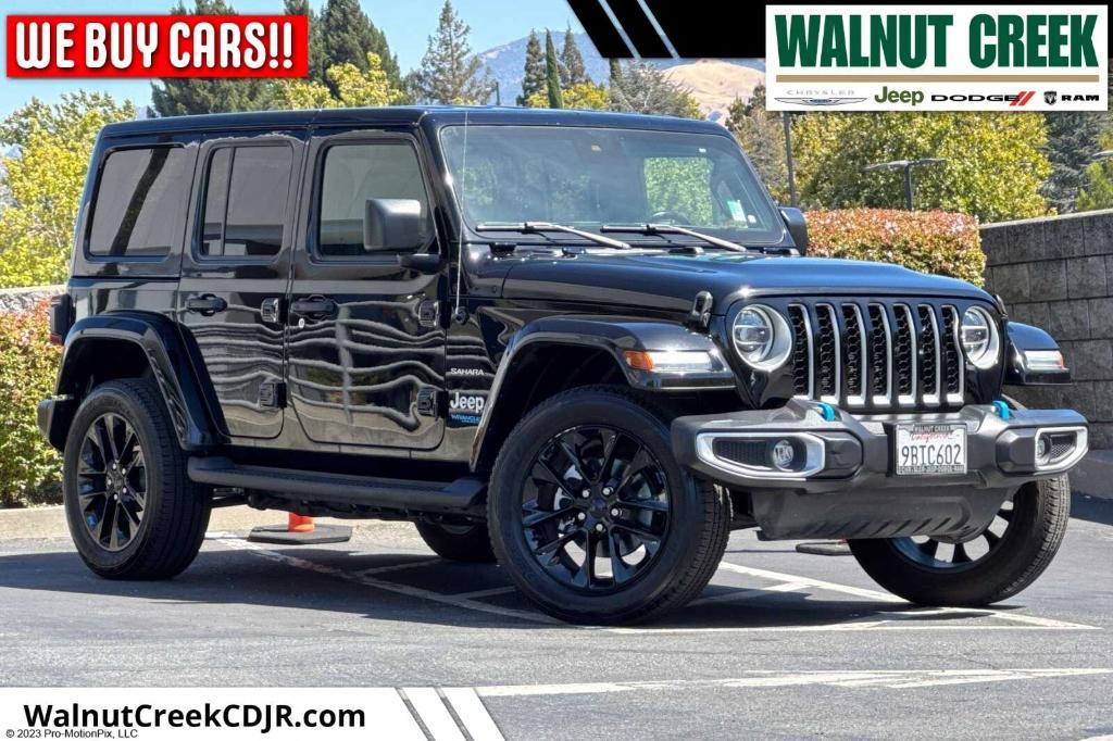 used 2022 Jeep Wrangler Unlimited 4xe car, priced at $31,500