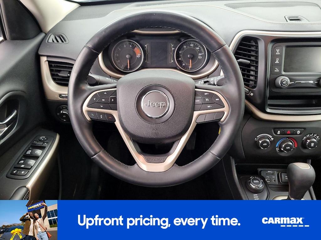 used 2018 Jeep Cherokee car, priced at $14,998