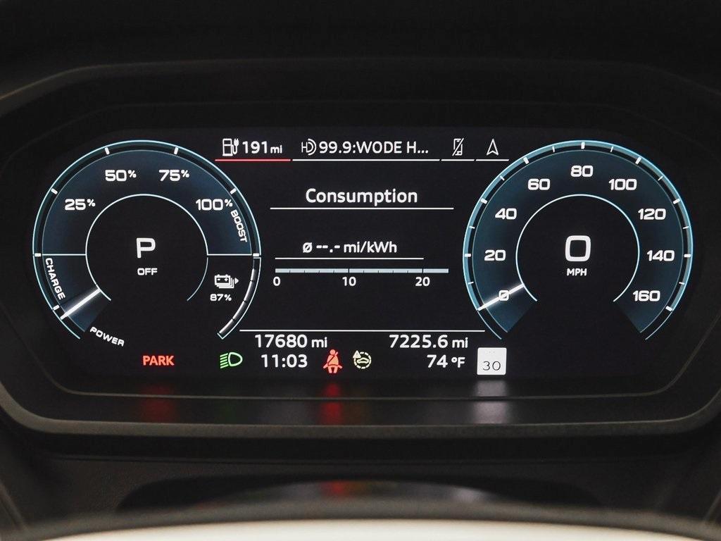 used 2022 Audi Q4 e-tron car, priced at $22,395