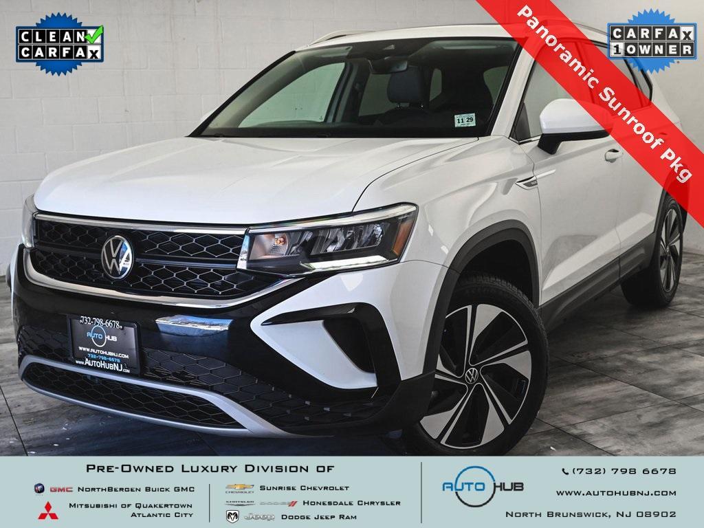 used 2024 Volkswagen Taos car, priced at $19,995