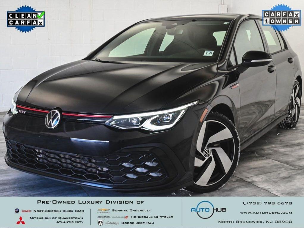 used 2024 Volkswagen Golf GTI car, priced at $22,595